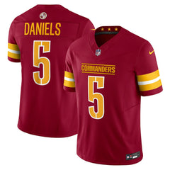 NFL Jayden Daniels Washington Commanders Vapor F.U.S.E. Limited Jersey - Burgundy