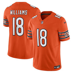 NFL Caleb Williams Chicago Bears Vapor F.U.S.E. Limited Jersey - Orange