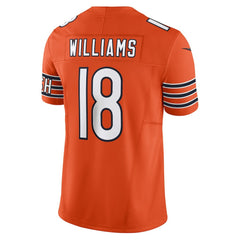 NFL Caleb Williams Chicago Bears Vapor F.U.S.E. Limited Jersey - Orange