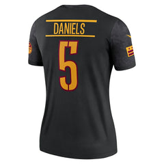 Jayden Daniels Washington Commanders Women's Legend Player Performance Top Black