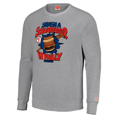 Philadelphia Phillies MLB x Guy Fieri’s Flavortown Unisex Tri-Blend Pullover Sweatshirt - Gray Pullover