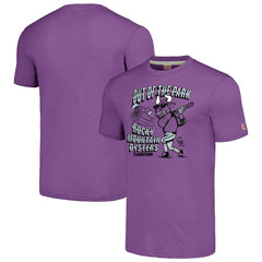 Colorado Rockies MLB x Guy Fieri’s Flavortown Unisex Tri-Blend T-Shirt - Purple T-shirts