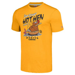San Diego Padres MLB x Guy Fieri’s Flavortown Unisex Tri-Blend T-Shirt - Gold T-shirts