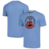 Texas Rangers MLB x Guy Fieri’s Flavortown Unisex Tri-Blend T-Shirt - Light Blue T-shirts