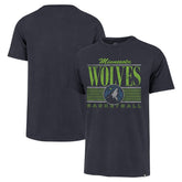 Minnesota Timberwolves '47 Remix Franklin T-Shirt Navy