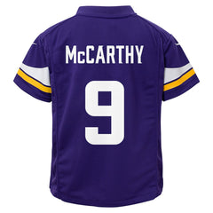 NFL J.J. McCarthy Minnesota Vikings Preschool Player Game Jersey - Purple