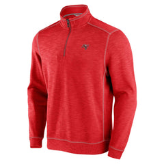 Tampa Bay Buccaneers Big & Tall Tobago Bay Half-Zip Sweatshirt Red