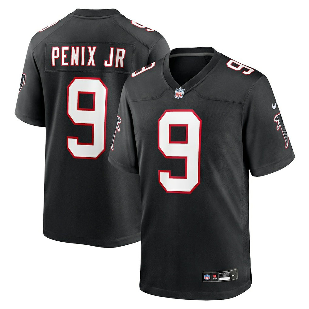NFL Michael Penix Jr. Atlanta Falcons Alternate Game Jersey - Black