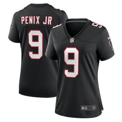 NFL Michael Penix Jr. Atlanta Falcons Women's Alternate Game Jersey - Black