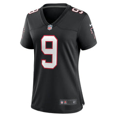 NFL Michael Penix Jr. Atlanta Falcons Women's Alternate Game Jersey - Black
