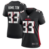 Antonio Hamilton Atlanta Falcons Women's Game Jersey Black