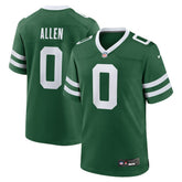 NFL Braelon Allen New York Jets Game Jersey - Legacy Green