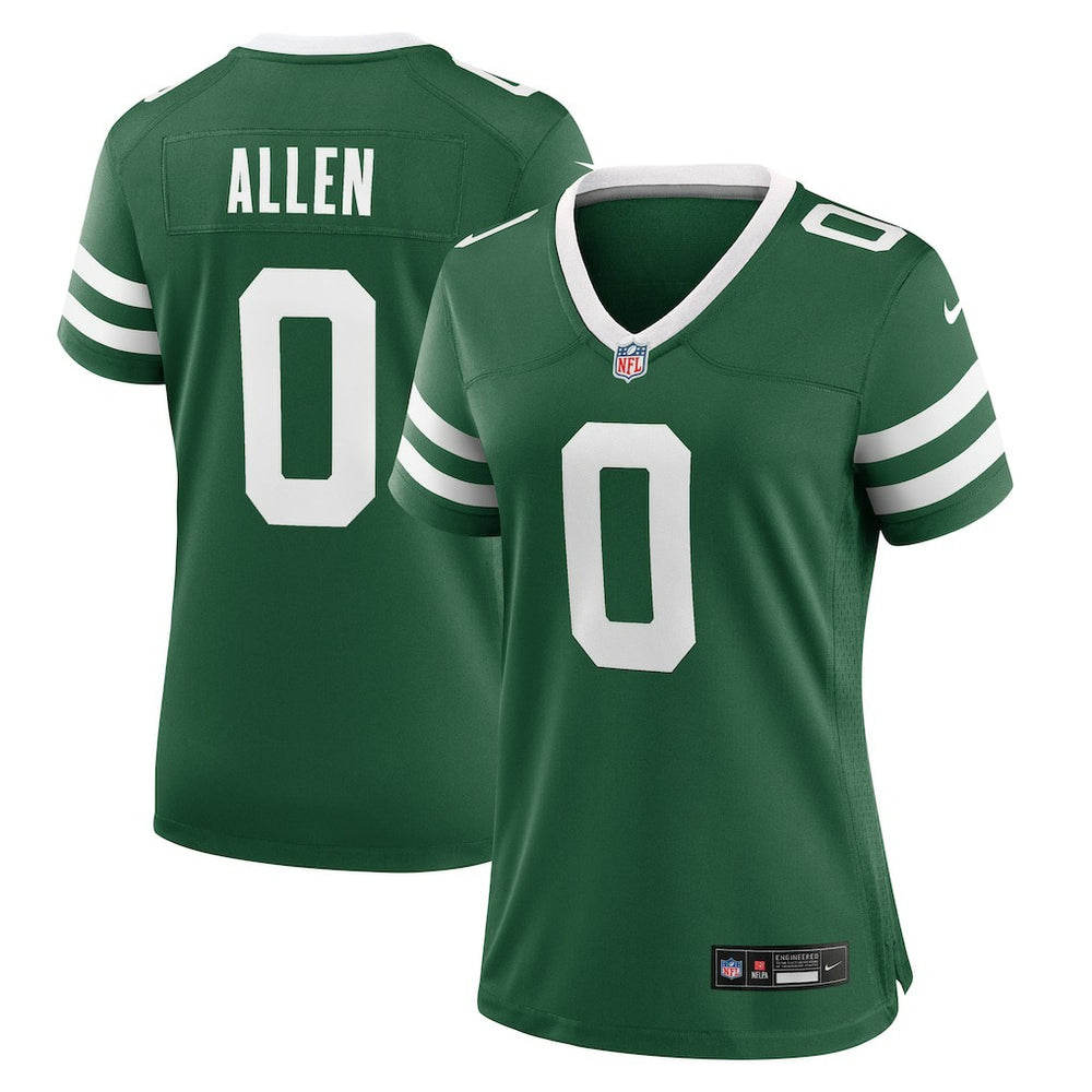 NFL Braelon Allen New York Jets Women's Game Jersey - Legacy Green