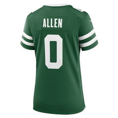 NFL Braelon Allen New York Jets Women's Game Jersey - Legacy Green