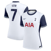 Son Heung-Min Tottenham Hotspur Women's 2024/25 Home Replica Player Jersey White