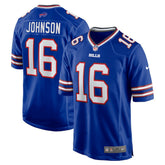 NFL Xavier Johnson Buffalo Bills Game Jersey - Royal