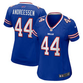 NFL Joe Andreessen Buffalo Bills Women's Game Jersey - Royal