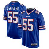 NFL David Ugwoegbu Buffalo Bills Game Jersey - Royal