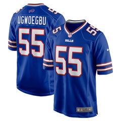 NFL David Ugwoegbu Buffalo Bills Game Jersey - Royal