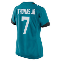 NFL Brian Thomas Jr. Jacksonville Jaguars Women's Game Jersey - Teal