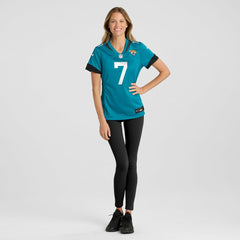 NFL Brian Thomas Jr. Jacksonville Jaguars Women's Game Jersey - Teal