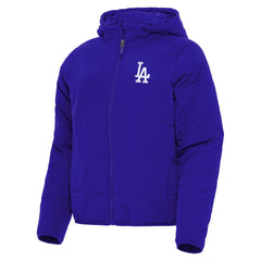 Los Angeles Dodgers Antigua Women's Universe Full-Zip Hoodie Jacket - Royal Jackets