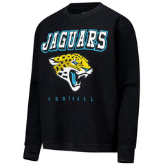 Jacksonville Jaguars G-III 4Her by Carl Banks Women's Comfy Cord Pullover Sweatshirt Black