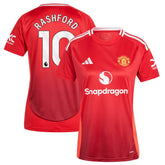 Marcus Rashford Manchester United Women's 2024/25 Home Replica Player Jersey Red