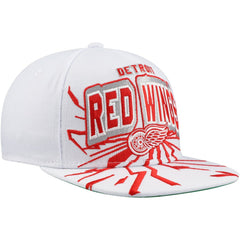 NHL Detroit Red Wings Mitchell & Ness Youth After Shock Snapback Hat - White