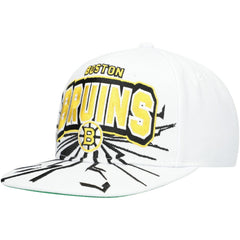 NHL Boston Bruins Mitchell & Ness Youth After Shock Snapback Hat - White