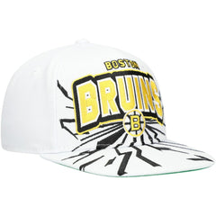 NHL Boston Bruins Mitchell & Ness Youth After Shock Snapback Hat - White