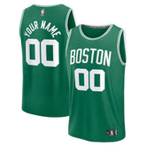 NBA Boston Celtics Fast Break Custom Jersey - Icon Edition - Kelly Green