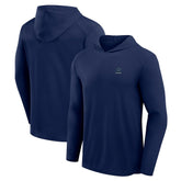 Dallas Cowboys Front Office Power Mono Long Sleeve Hoodie T-Shirt Navy