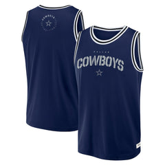 NFL Dallas Cowboys Elements Future Ground Jersey Tank Top - Navy discount