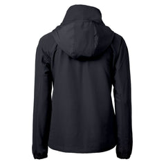 Baltimore Ravens Cutter & Buck Women's Charter Eco Recycled Full-Zip Hoodie Jacket Black