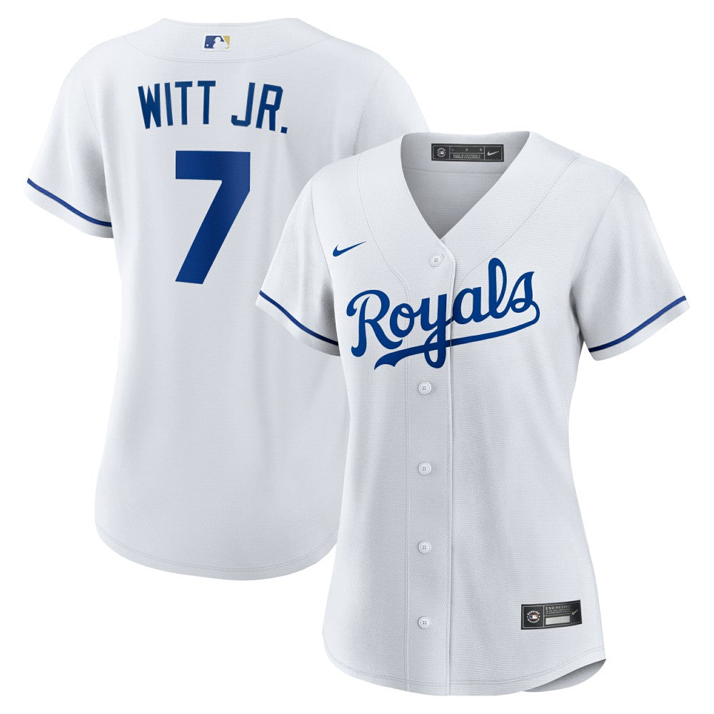 MLB Bobby Witt Jr. Kansas City Royals Nike Women's Home Replica Player Jersey - White