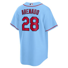 MLB Nolan Arenado St. Louis Cardinals Nike 2024 Alternate Replica Jersey - Light Blue