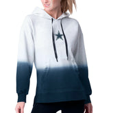 Dallas Cowboys MSX by Michael Strahan Women's Daniela Pullover Hoodie Heather Gray/Navy