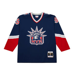 NHL Wayne Gretzky New York Rangers Mitchell & Ness Youth 1996/97 Power Play Player Jersey