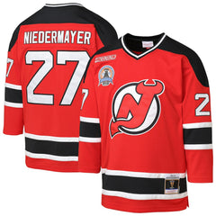 NHL Scott Niedermayer New Jersey Devils Mitchell & Ness Youth 1999/00 Power Play Player Jersey - Red