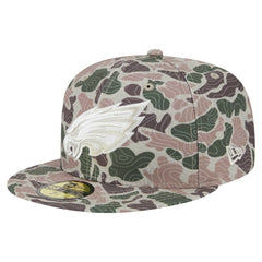 Philadelphia Eagles New Era Geo Camo 59FIFTY Fitted Hat