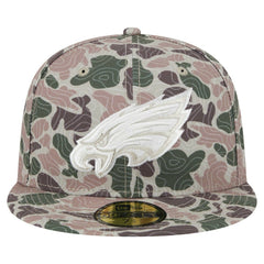 Philadelphia Eagles New Era Geo Camo 59FIFTY Fitted Hat