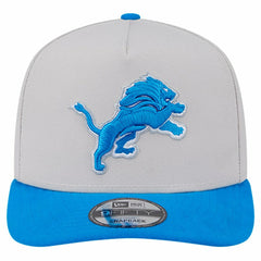 Detroit Lions New Era Decent 9FIFTY A-Frame Snapback Hat Stone