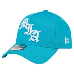 Miami Dolphins New Era Mystic 9FORTY A-Frame Adjustable Hat Aqua