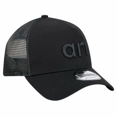 Arizona Cardinals New Era Domain 9FORTY A-Frame Trucker Adjustable Hat Black