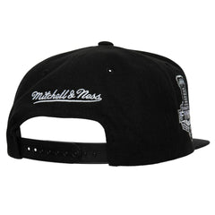 NHL Tampa Bay Lightning Mitchell & Ness Core Top Spot Snapback Hat - Black