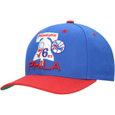 Philadelphia 76ers All In 2.0 Pro Crown Snapback Hat Royal