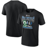 Boston Celtics vs. Dallas Mavericks 2024 NBA Finals Matchup Drive To The Basket T-Shirt Black