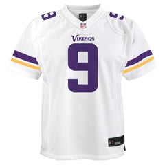 NFL J.J. McCarthy Minnesota Vikings Youth Game Jersey - White