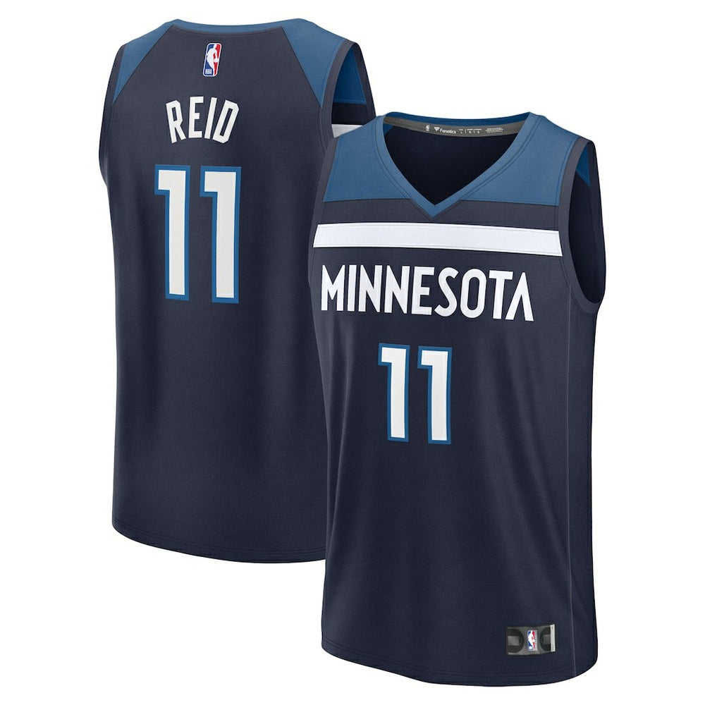 NBA Naz Reid Minnesota Timberwolves Fast Break Replica Player Jersey - Icon Edition - Navy